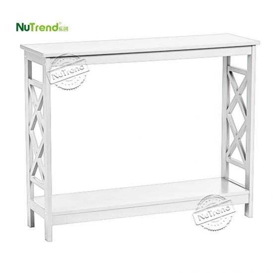 Modern Narrow Wood Sofa Table furniture factory china