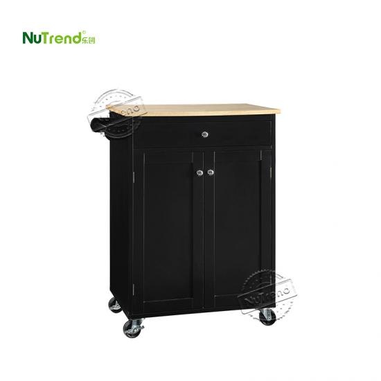 Wood Micorwave Kitchen Island Cart Furniture Factory China