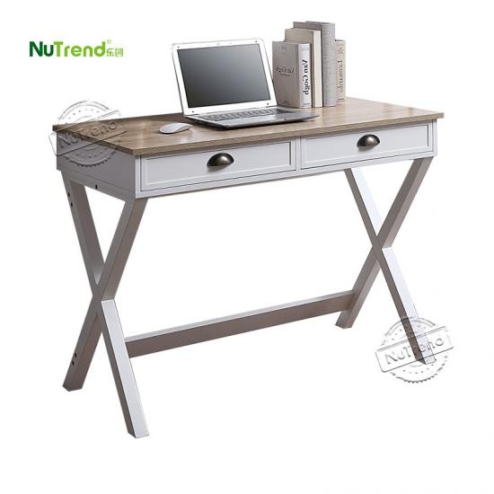 wholesalewhite modern simple wood home office desk with storage  Supplier China